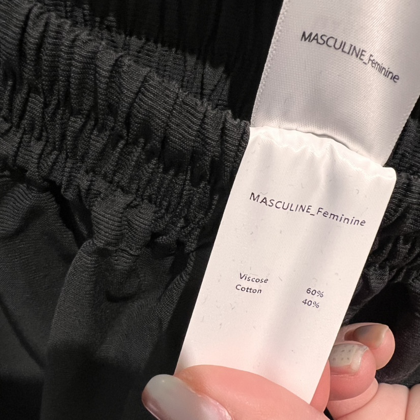 MASCULINE東大門實拍女裝新品時尚真品人氣熱賣休閑25春夏休閑褲MASCULINE休閑褲