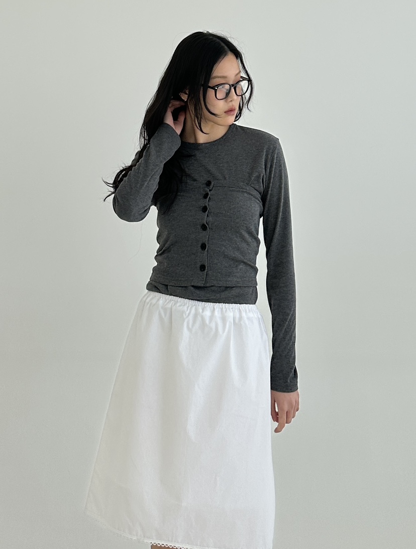 A.VER韓國直郵㊣東大門實拍女裝新款人氣職業時尚推薦長袖T恤A.VER長袖T恤
