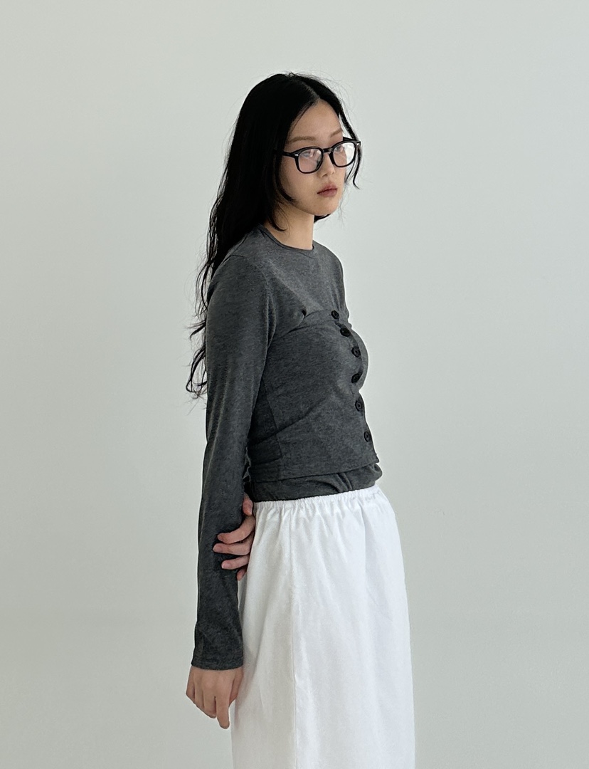 A.VER韓國直郵㊣東大門實拍女裝新款人氣職業時尚推薦長袖T恤A.VER長袖T恤