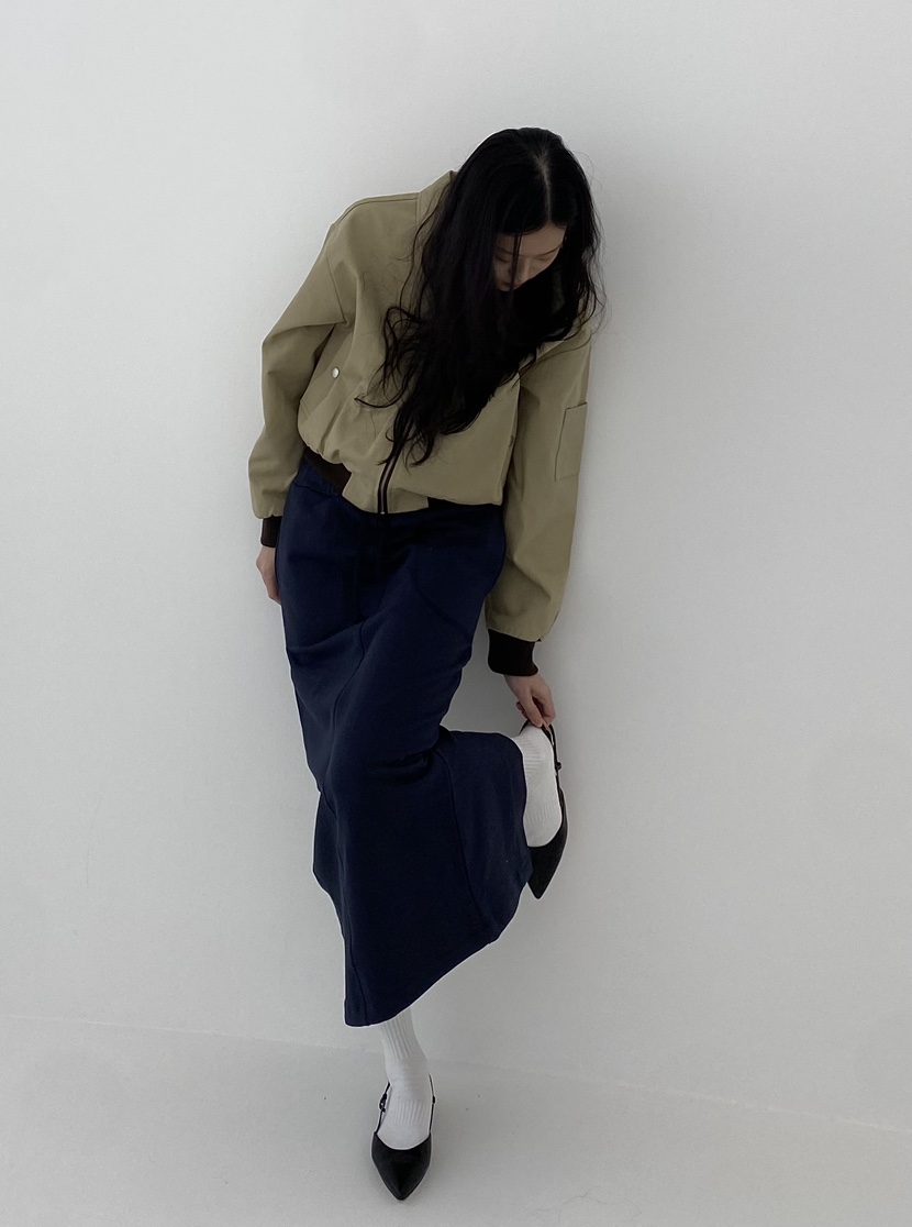 A.VER直郵韓國代購㊣女裝新款推薦人氣時尚休閑25春夏長裙A.VER長裙