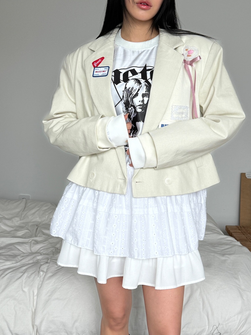 MAISONDEGLORY韓國直郵㊣東大門實拍女裝新品推薦時尚熱賣夾克MAISON DE GLORY夾克
