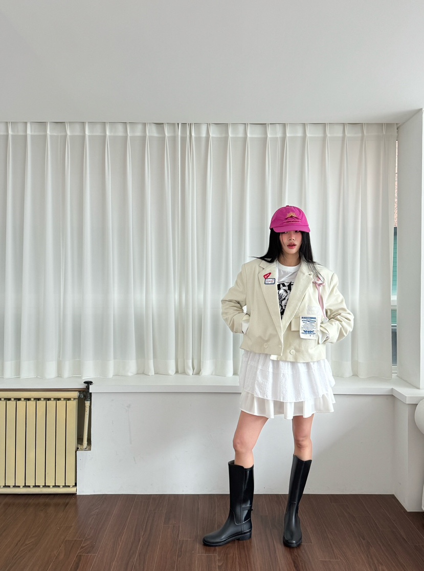 MAISONDEGLORY韓國直郵㊣東大門實拍女裝新品推薦時尚熱賣夾克MAISON DE GLORY夾克