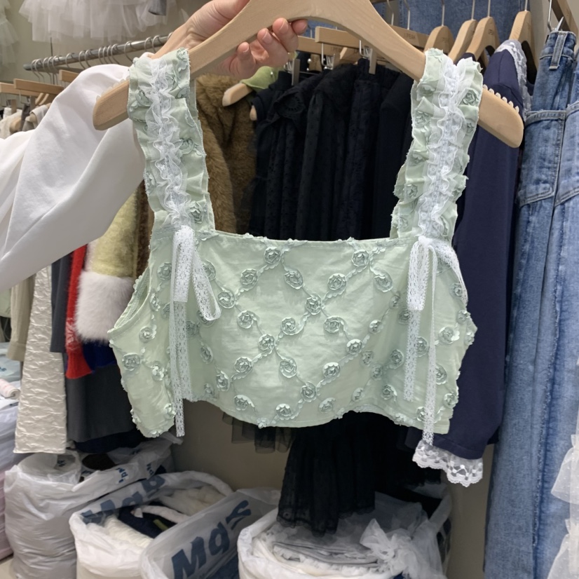 J PEAK/BY FLOW直郵韓國代購㊣女裝新品休閑時尚吊帶背心J PEAK吊帶/背心
