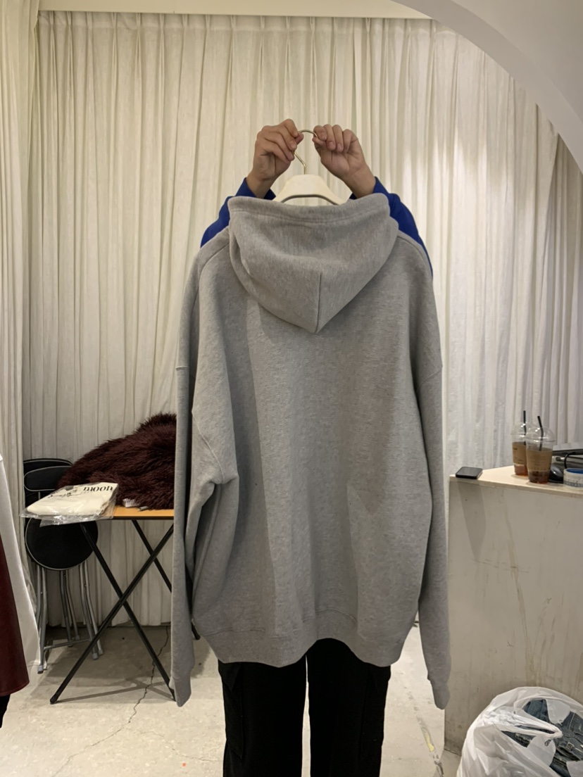 PAPERMOON直郵韓國代購㊣女裝新品人氣熱賣25春夏衛衣男友風連帽paper moon衛衣