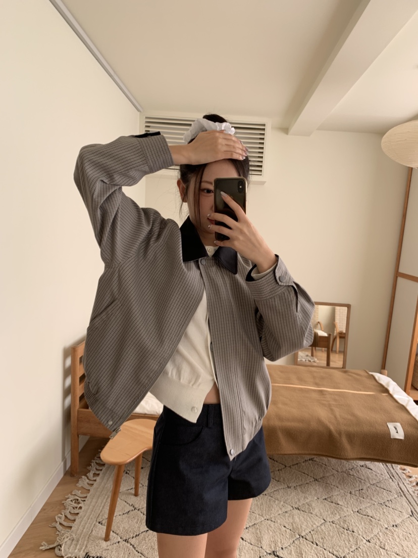 MURMUR韓國直郵㊣女裝新品25春夏熱賣職業休閑人氣時尚夾克MURMUR夾克
