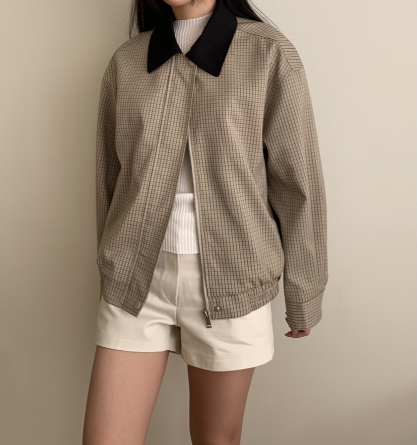 MURMUR韓國直郵㊣女裝新品25春夏熱賣職業休閑人氣時尚夾克MURMUR夾克圖色1
