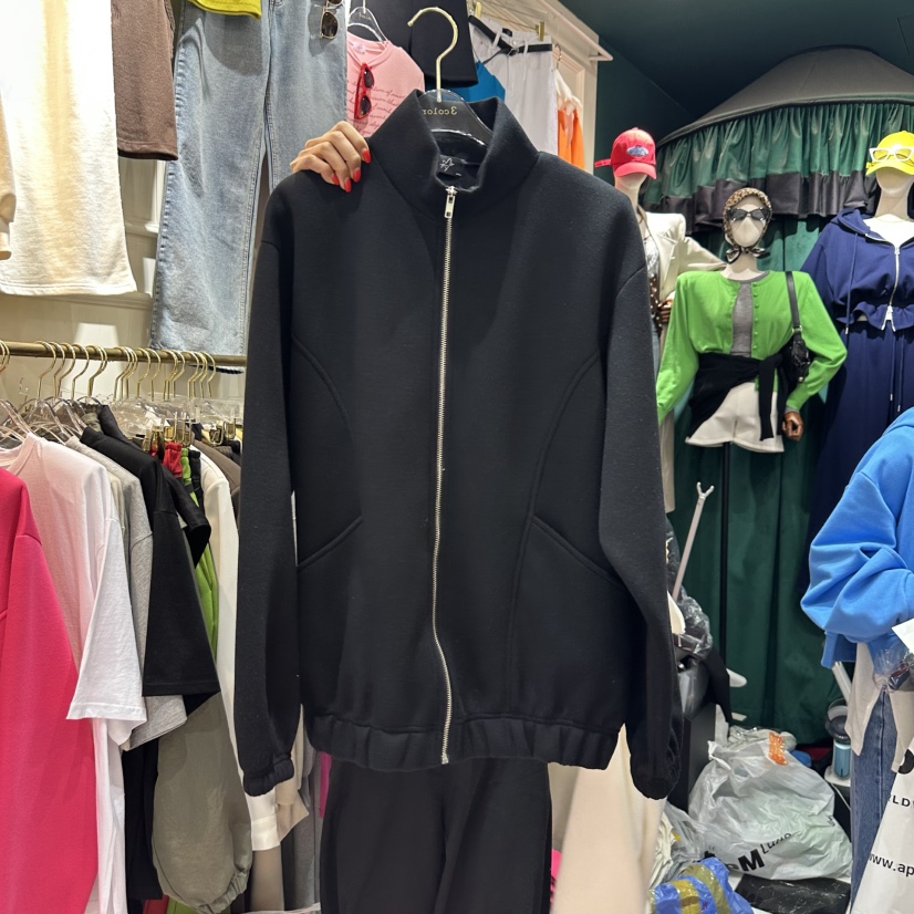 3COLOR(此品牌名稱會遭售假投訴,建議淘寶店鋪商品名稱中不要使用)韓國直郵㊣東大門實拍女裝新款人氣夾克Three color夾克圖色3