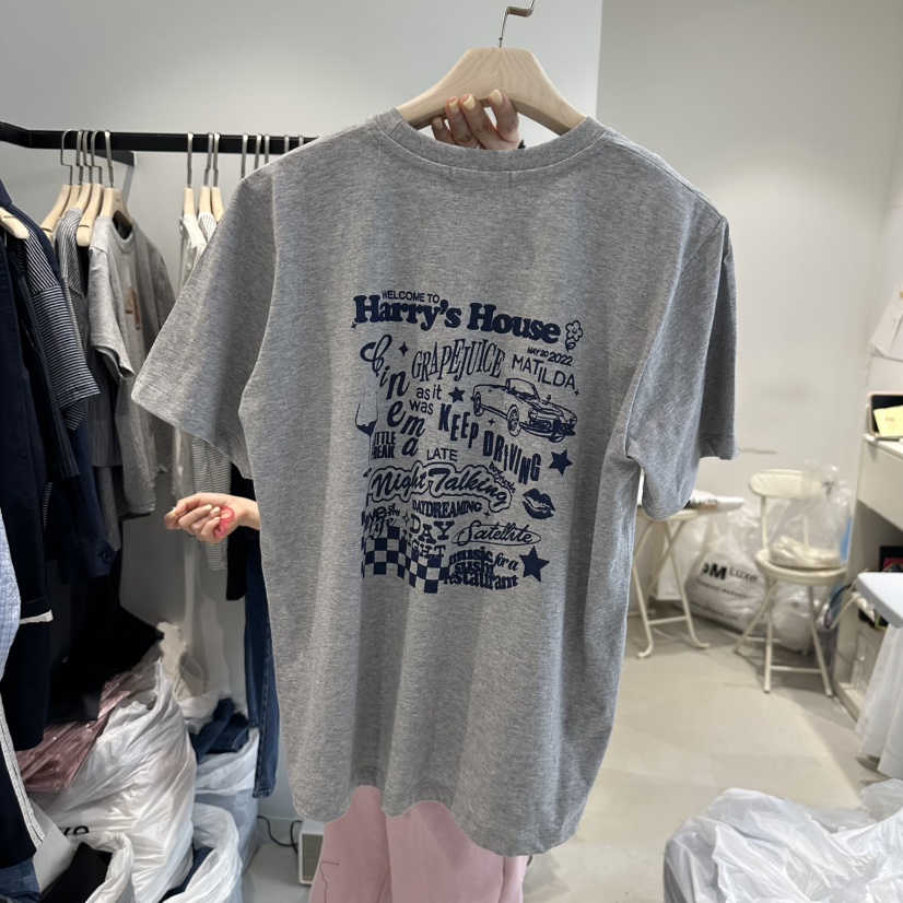 BREAD直郵韓國代購㊣女裝新品休閑25春夏熱賣職業人氣時尚T恤BREADT恤