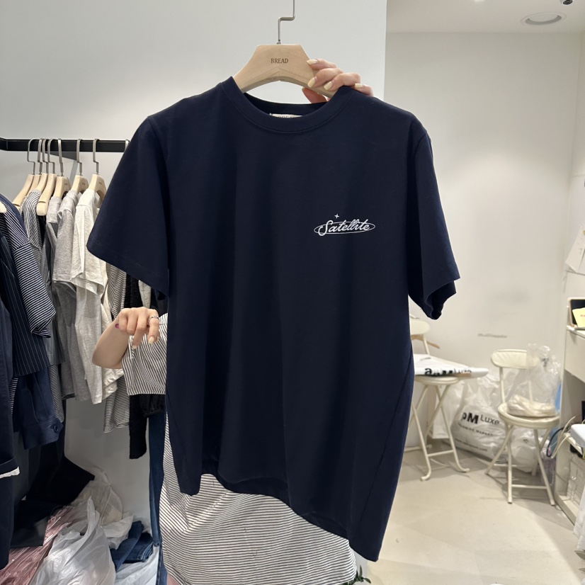 BREAD直郵韓國代購㊣女裝新品休閑25春夏熱賣職業人氣時尚T恤BREADT恤圖色3
