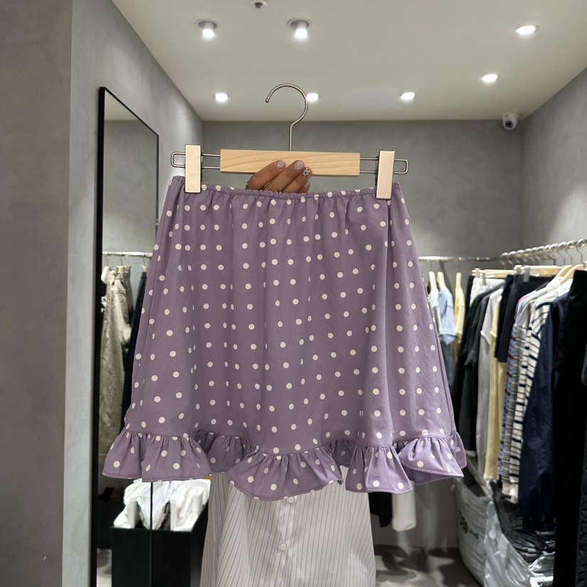 X-MOOD韓國直郵㊣女裝新品時尚人氣熱賣職業25春夏休閑短裙X-MOOD短裙