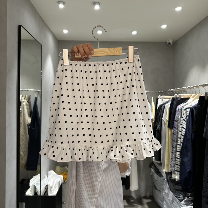 X-MOOD韓國直郵㊣女裝新品時尚人氣熱賣職業25春夏休閑短裙X-MOOD短裙