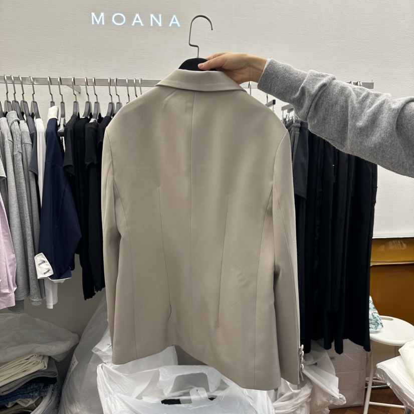 MOANA韓國直郵㊣東大門實拍女裝新品25春夏推薦熱賣職業夾克MOANA夾克