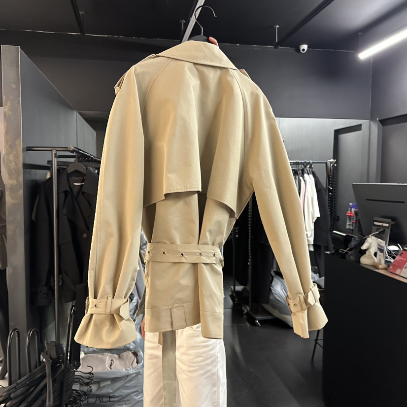 PROJECT WAVE-P韓國直郵㊣東大門實拍女裝新品人氣夾克含腰帶PROJECT WAVE夾克
