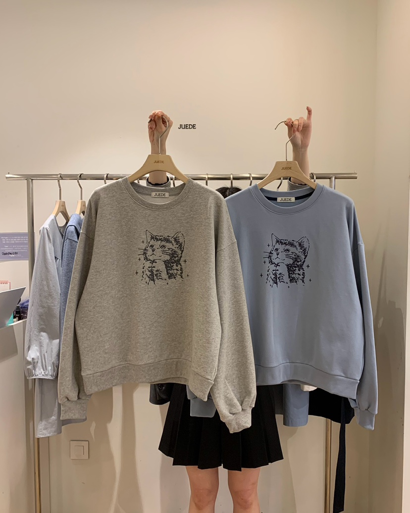 JUEDE(此品牌容易投訴)東大門代購女士新品休閑推薦職業衛衣JUEDE衛衣