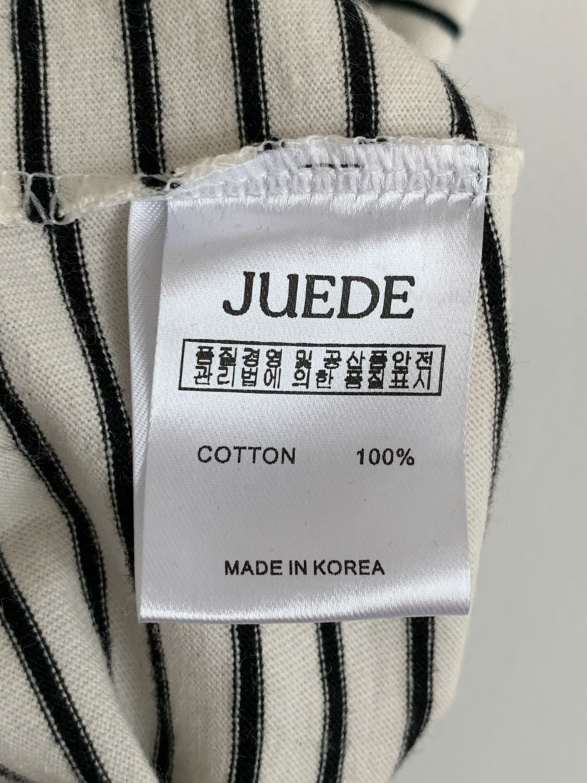JUEDE(此品牌容易投訴)東大門實拍女士新款休閑熱賣職業T恤JUEDET恤
