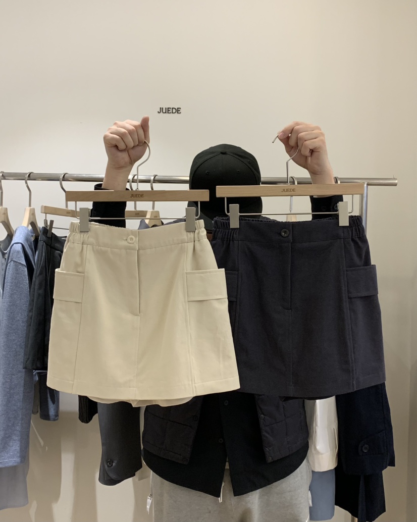 JUEDE(此品牌容易投訴)東大門實拍女士新款熱賣時尚真品裙褲JUEDE裙褲