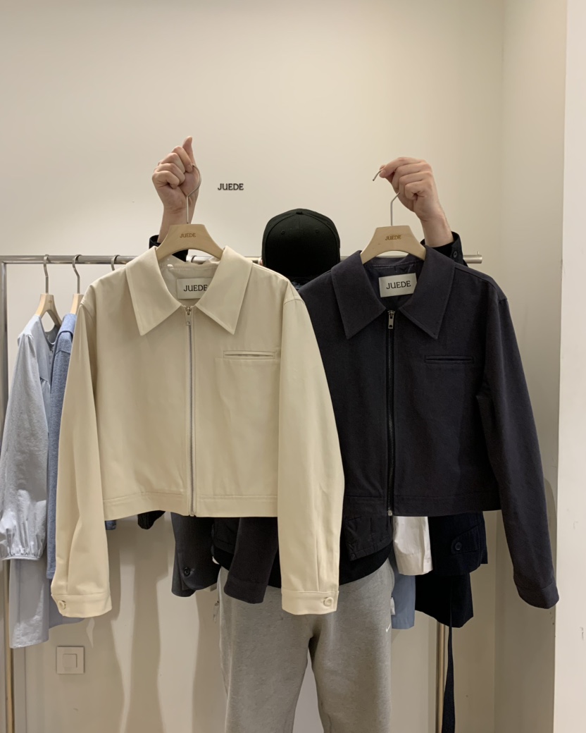 JUEDE(此品牌容易投訴)韓國代購女士新品推薦休閑25春夏夾克JUEDE夾克
