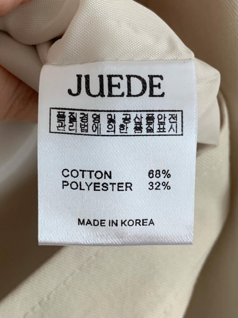JUEDE(此品牌容易投訴)韓國代購女士新品推薦休閑25春夏夾克JUEDE夾克