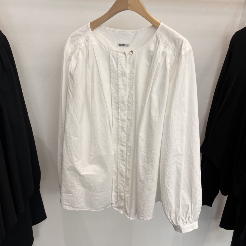 TAFFETA東大門代購女士新品職業25春夏人氣時尚休閑襯衫蕾絲衫TAFFETA襯衫/蕾絲衫圖色2