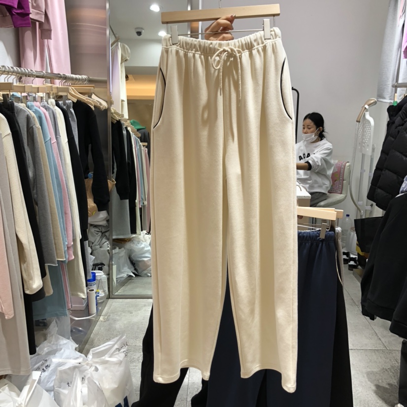 COKE CAKE韓國直郵㊣女裝新品休閑25春夏推薦時尚熱賣休閑褲CHAE休閑褲圖色4