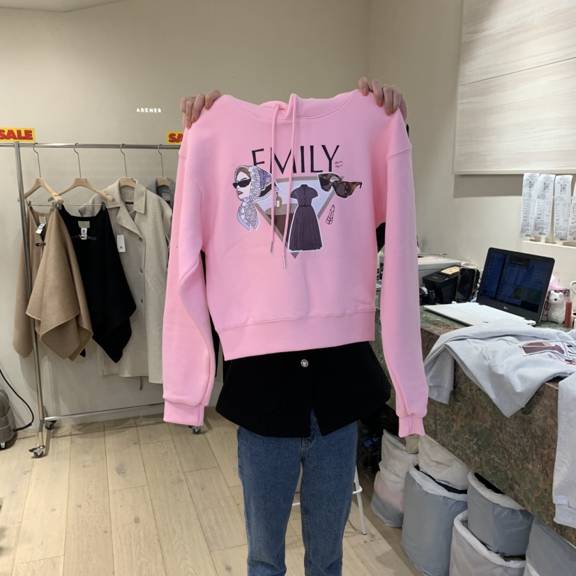 ARCHER韓國直郵㊣東大門實拍女裝新款職業時尚休閑推薦衛衣ARCHER衛衣圖色2