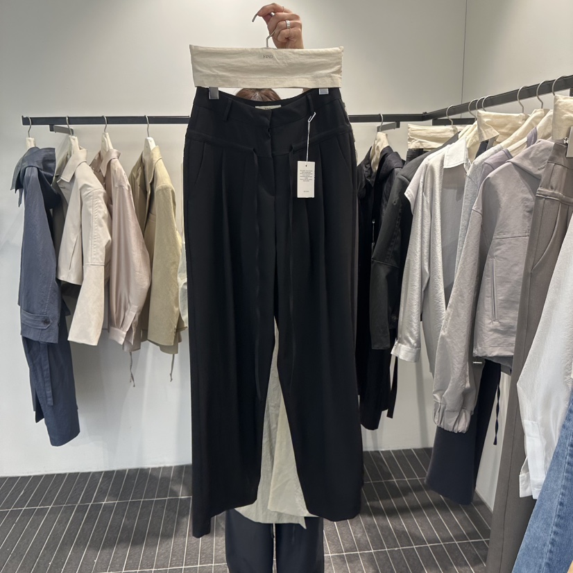 FIND-P韓國直郵㊣女裝新品推薦職業25春夏時尚休閑熱賣休閑褲FIND-P休閑褲圖色3