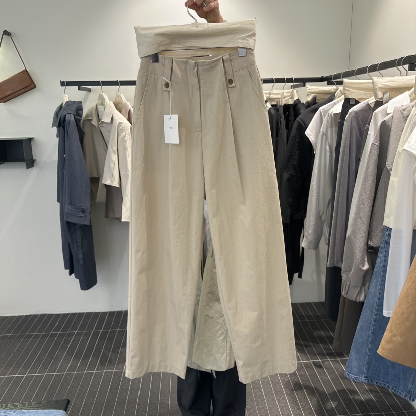 FIND-P韓國㊣直郵東大門代購女裝新品職業人氣推薦25春夏休閑褲FIND-P休閑褲