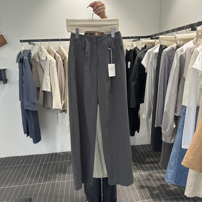 FIND-P韓國㊣直郵東大門代購女裝新品職業人氣推薦25春夏休閑褲FIND-P休閑褲圖色2
