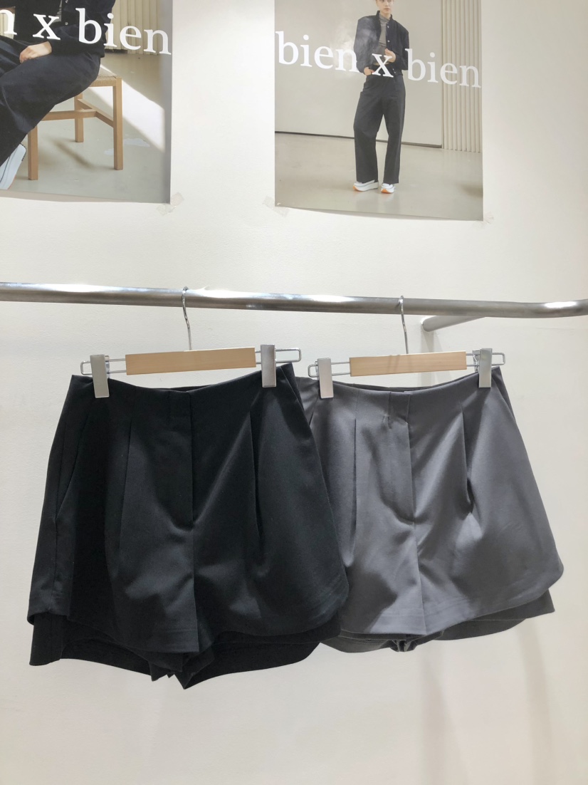 BIENBIEN韓國直郵㊣女裝新品熱賣人氣休閑推薦25春夏短褲兩件套ir bien-P短褲