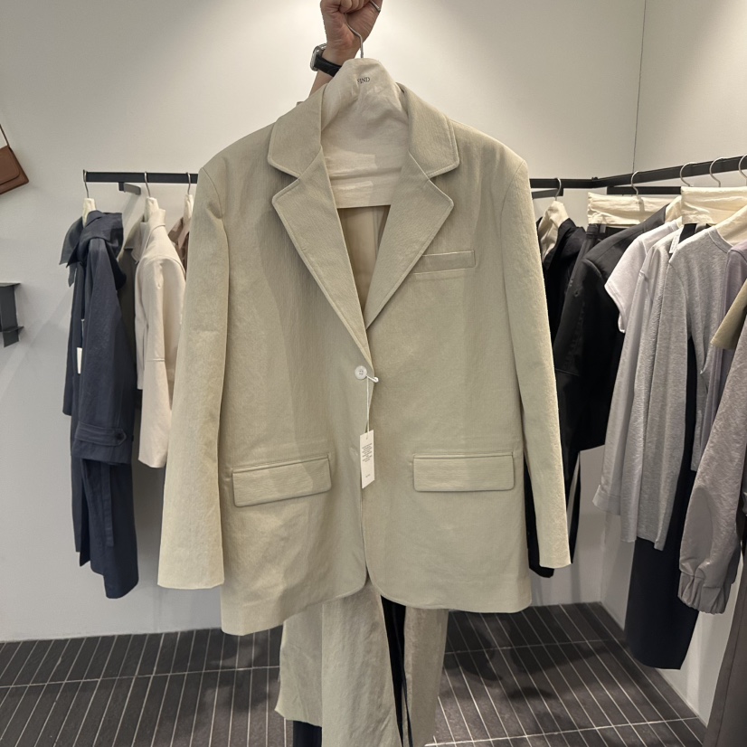 FIND-P韓國㊣直郵東大門代購女裝新品休閑25春夏人氣時尚夾克FIND-P夾克圖色2