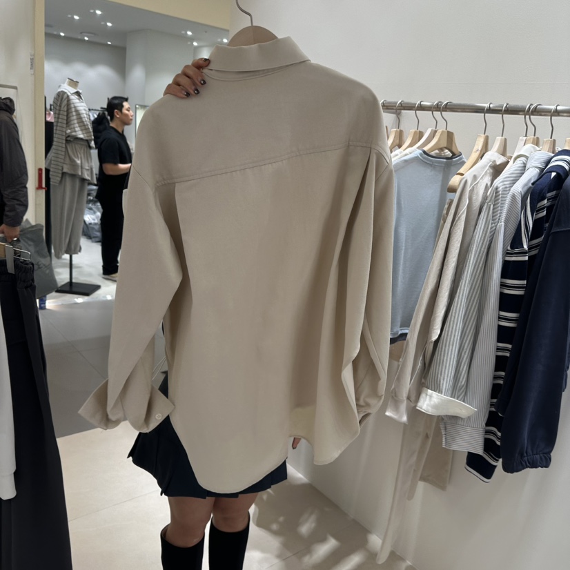 BIENBIEN直郵韓國代購㊣女裝新品職業25春夏人氣襯衫蕾絲衫ir bien-P襯衫/蕾絲衫