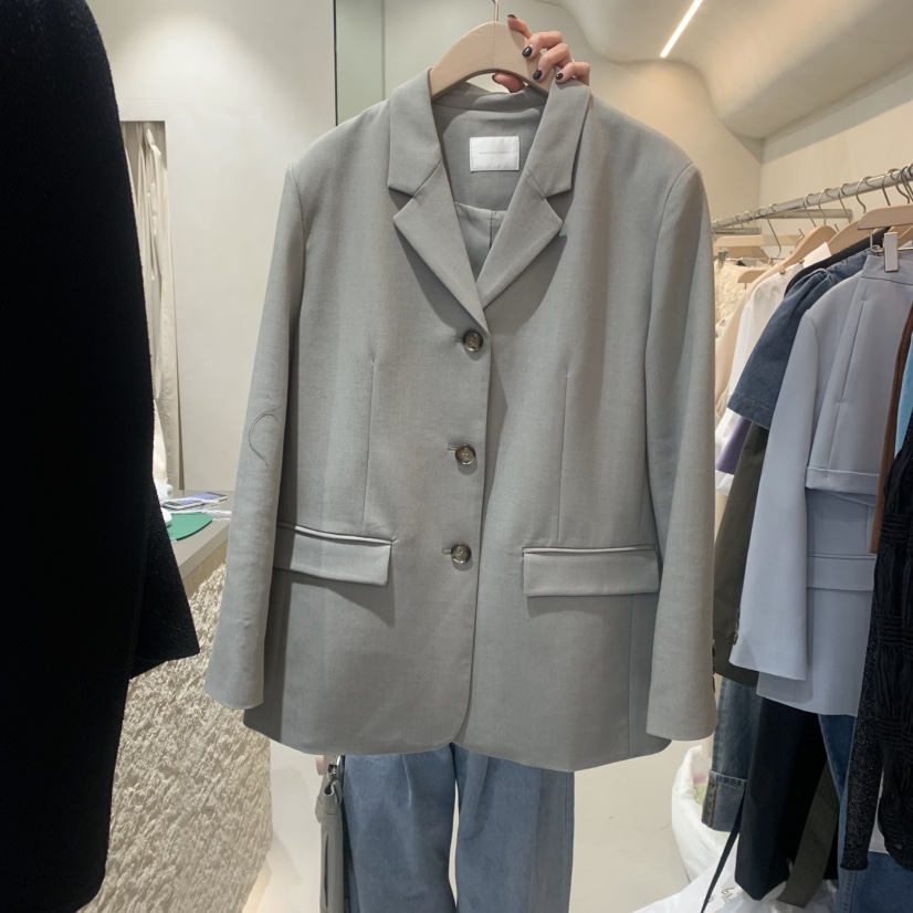 NINESQUARED韓國㊣直郵東大門代購女裝新款推薦人氣時尚夾克NINESQUARED夾克圖色2