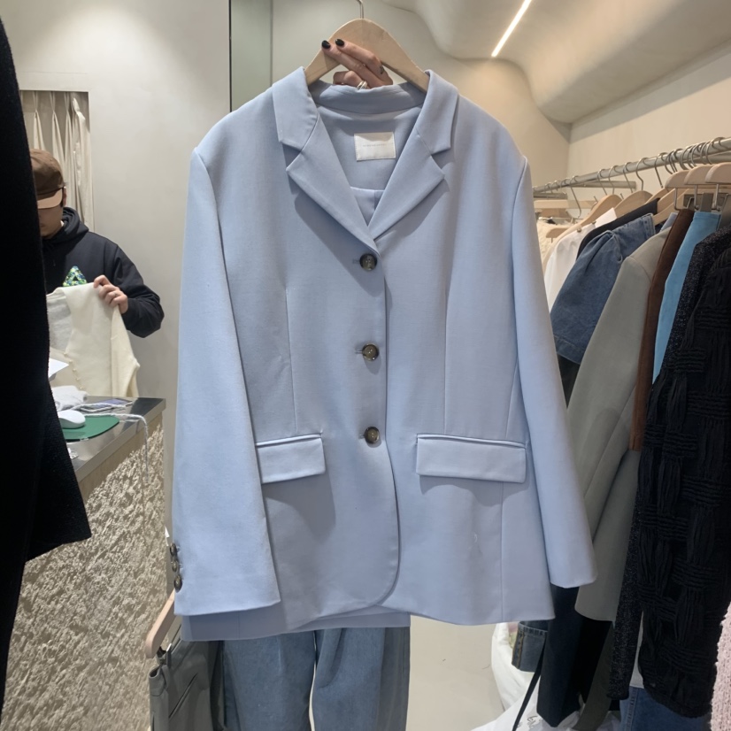 NINESQUARED韓國㊣直郵東大門代購女裝新款推薦人氣時尚夾克NINESQUARED夾克圖色3