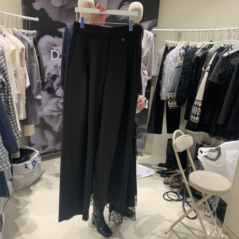 DARKBEIGE韓國直郵㊣女裝新款熱賣25春夏人氣推薦職業休閑褲DARK BEIGE休閑褲圖色2