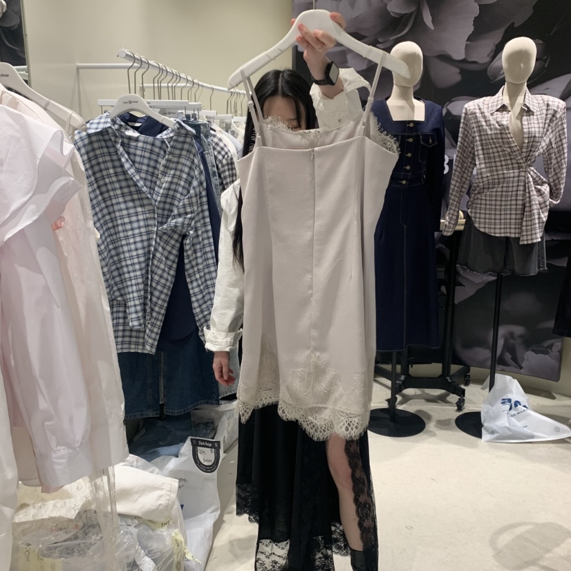 DARKBEIGE韓國㊣直郵東大門代購女裝新品時尚推薦職業連衣裙DARK BEIGE連衣裙