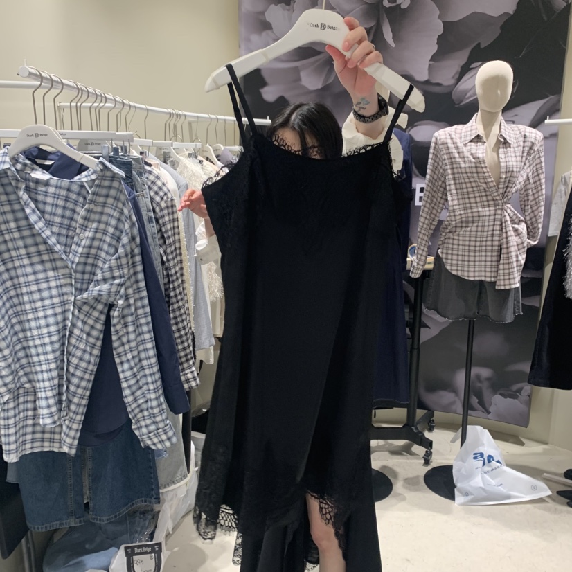 DARKBEIGE韓國㊣直郵東大門代購女裝新品時尚推薦職業連衣裙DARK BEIGE連衣裙圖色3