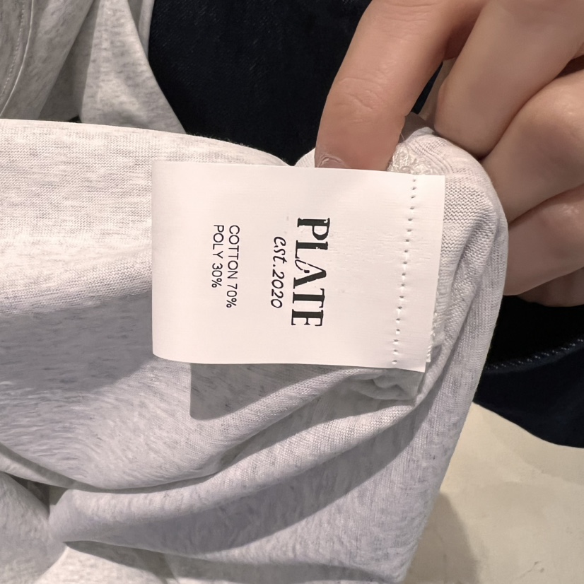 PLATE直郵韓國代購㊣女裝新款職業人氣時尚推薦休閑25春夏T恤PLATET恤