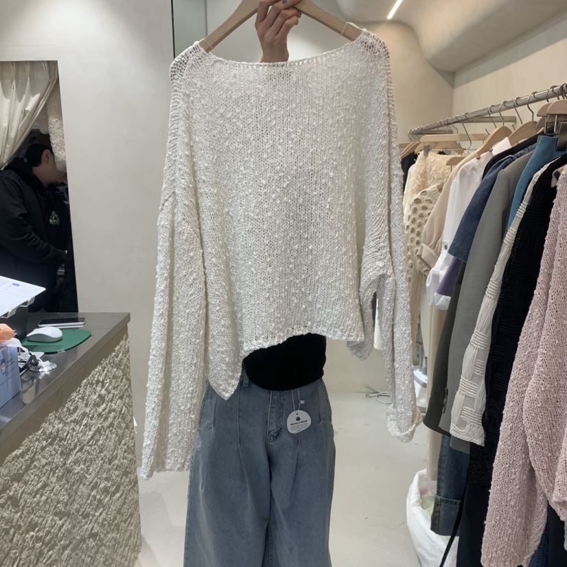 NINESQUARED韓國直郵㊣女裝新款人氣推薦25春夏時尚職業針織衫NINESQUARED針織衫