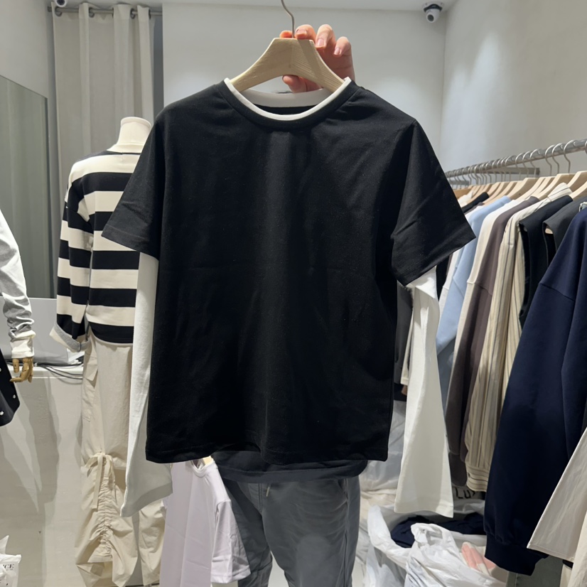 VENICE韓國㊣直郵東大門代購女裝新品職業25春夏人氣熱賣T恤VENICET恤