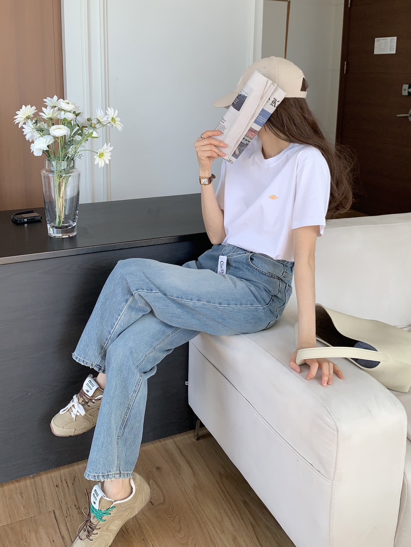 FORMSTUDIO韓國直郵㊣女裝新款推薦休閑25春夏職業時尚牛仔褲FORMSTUDIO牛仔褲