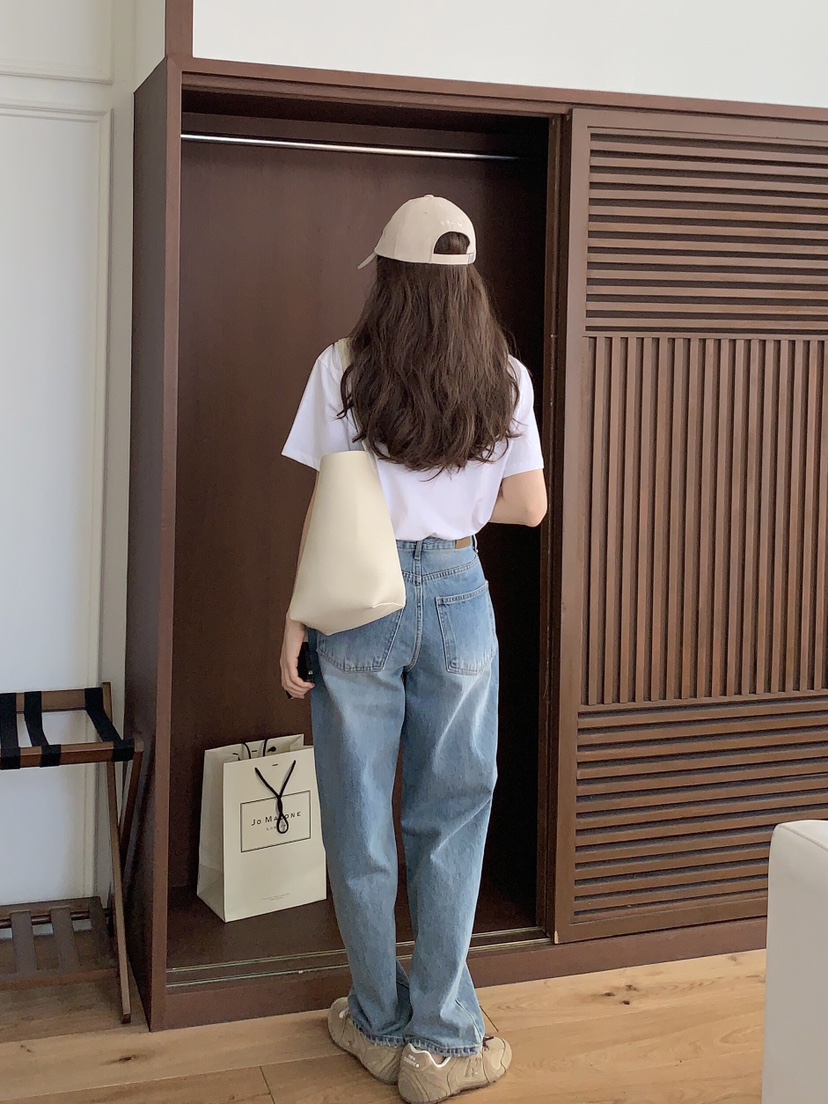 FORMSTUDIO韓國直郵㊣女裝新款推薦休閑25春夏職業時尚牛仔褲FORMSTUDIO牛仔褲