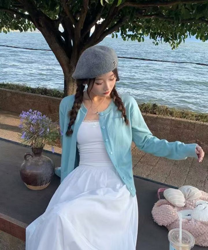 BELLINO293韓國直郵㊣東大門實拍女裝新款熱賣推薦時尚針織衫BOBBIE DOLL針織衫圖色3