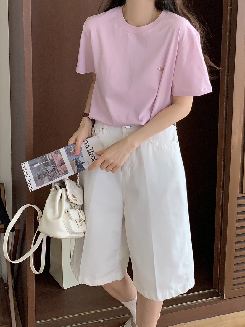 FORMSTUDIO韓國直郵㊣女裝新款人氣時尚休閑職業推薦25春夏T恤FORMSTUDIOT恤