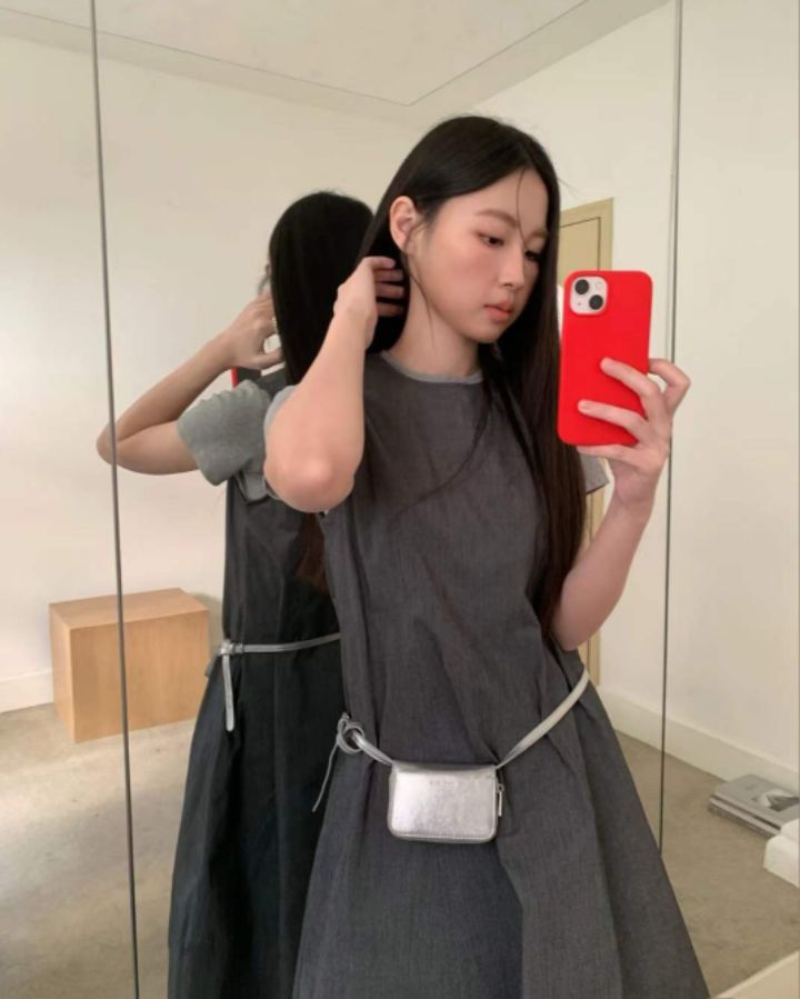 BELLINO293韓國直郵㊣女裝新款休閑人氣熱賣時尚職業連衣裙BOBBIE DOLL連衣裙