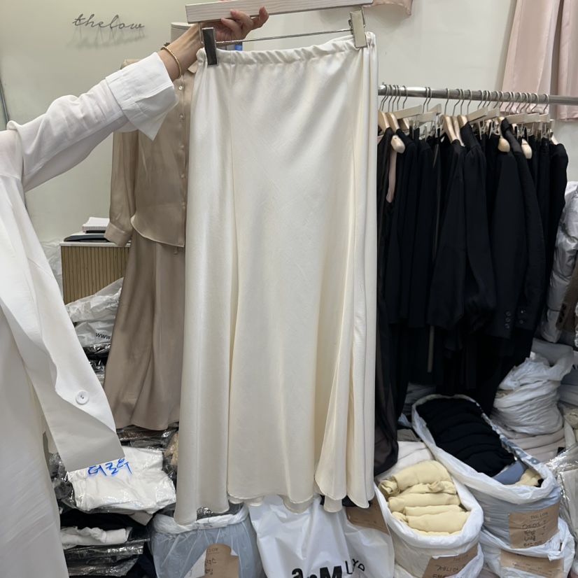 THE LOW韓國㊣直郵東大門代購女裝新品25春夏推薦人氣長裙THE LOW長裙