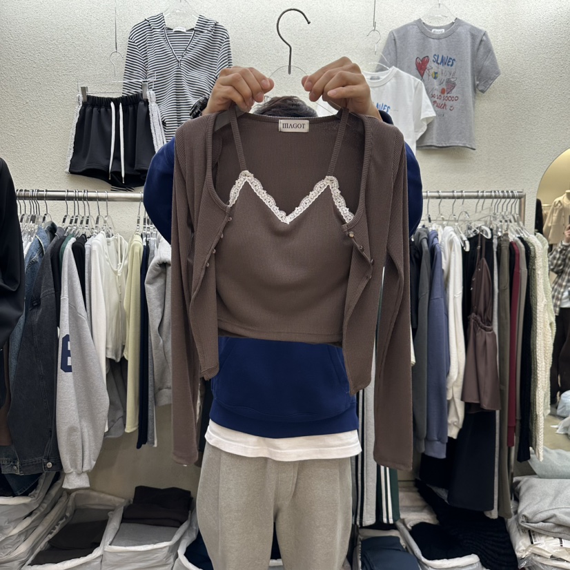MAGOT韓國㊣直郵東大門代購女裝新款推薦職業人氣25春夏套裝套裝IIIΛGOT/MAGOT套裝圖色2