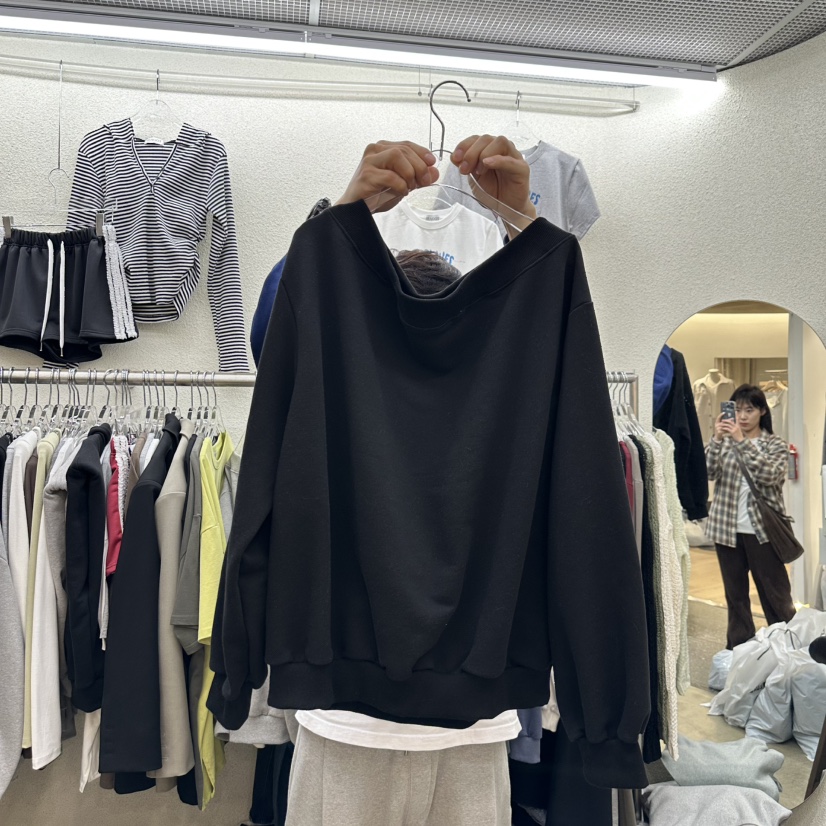 MAGOT直郵韓國代購㊣女裝新款熱賣休閑時尚推薦25春夏人氣衛衣IIIΛGOT/MAGOT衛衣圖色2