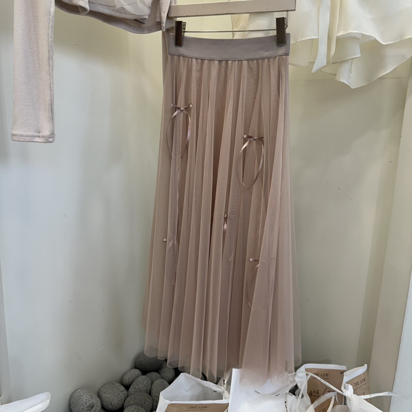 THE LOW韓國直郵㊣東大門實拍女裝新品25春夏時尚人氣長裙THE LOW長裙
