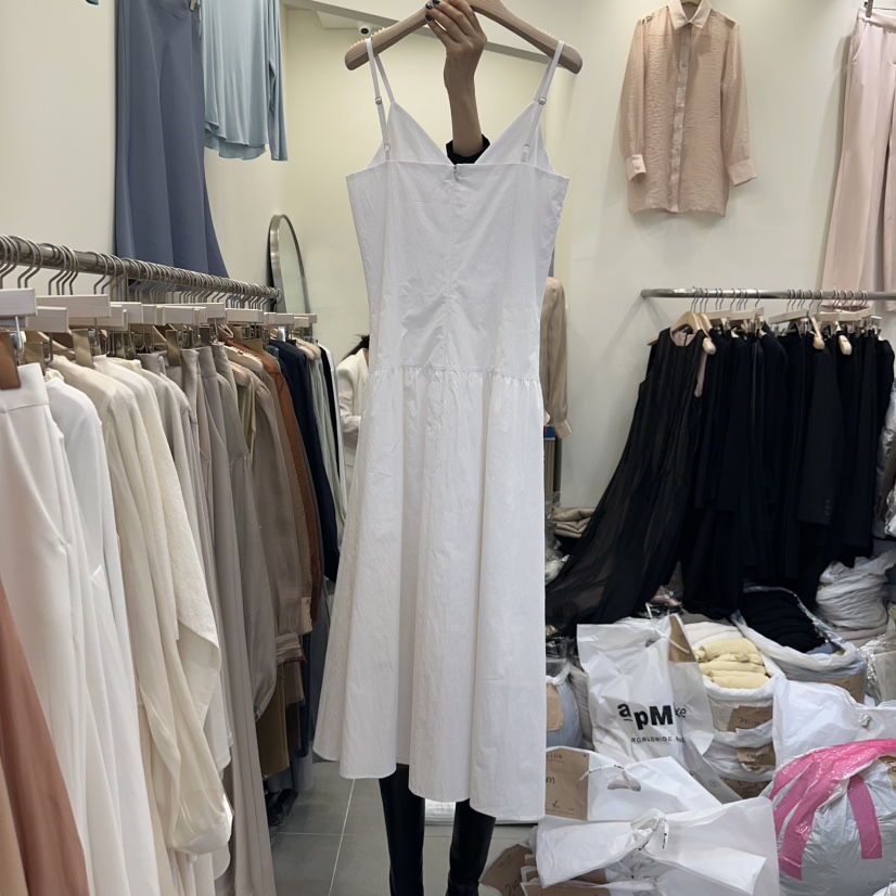 THE LOW韓國㊣直郵東大門代購女裝新品職業25春夏熱賣連衣裙THE LOW連衣裙