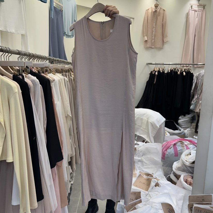 THE LOW韓國直郵㊣女裝新品25春夏休閑職業人氣熱賣連衣裙THE LOW連衣裙